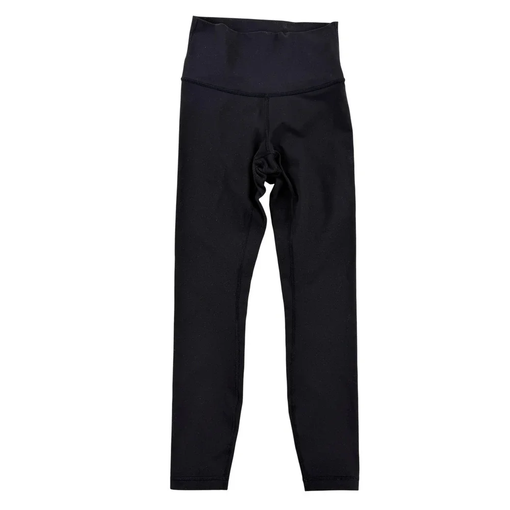 Lululemon‎ Wunder Under Pants Womens 4 Black High Rise Leggings Yoga Athletic